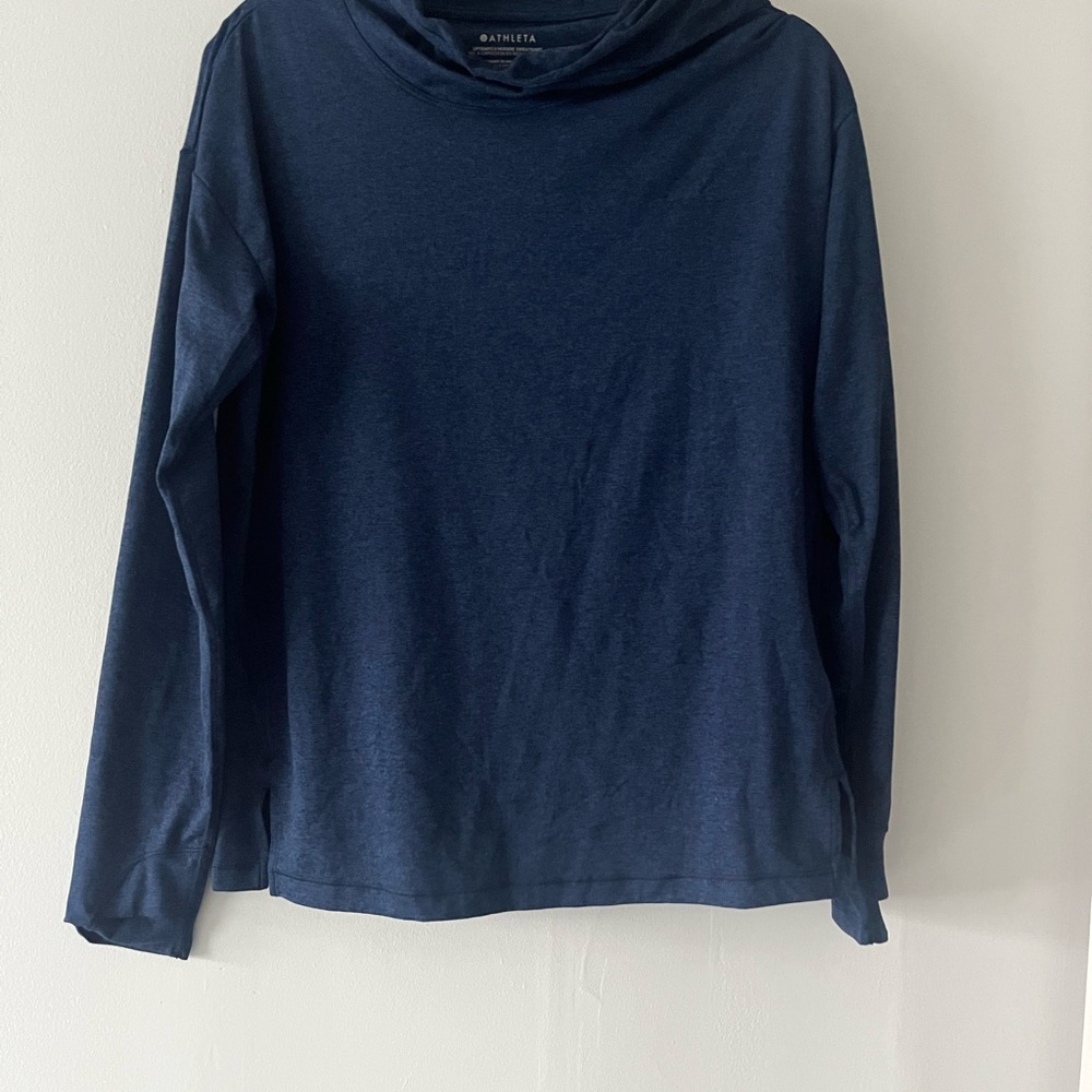 Athleta Navy Blue Sweatshirt